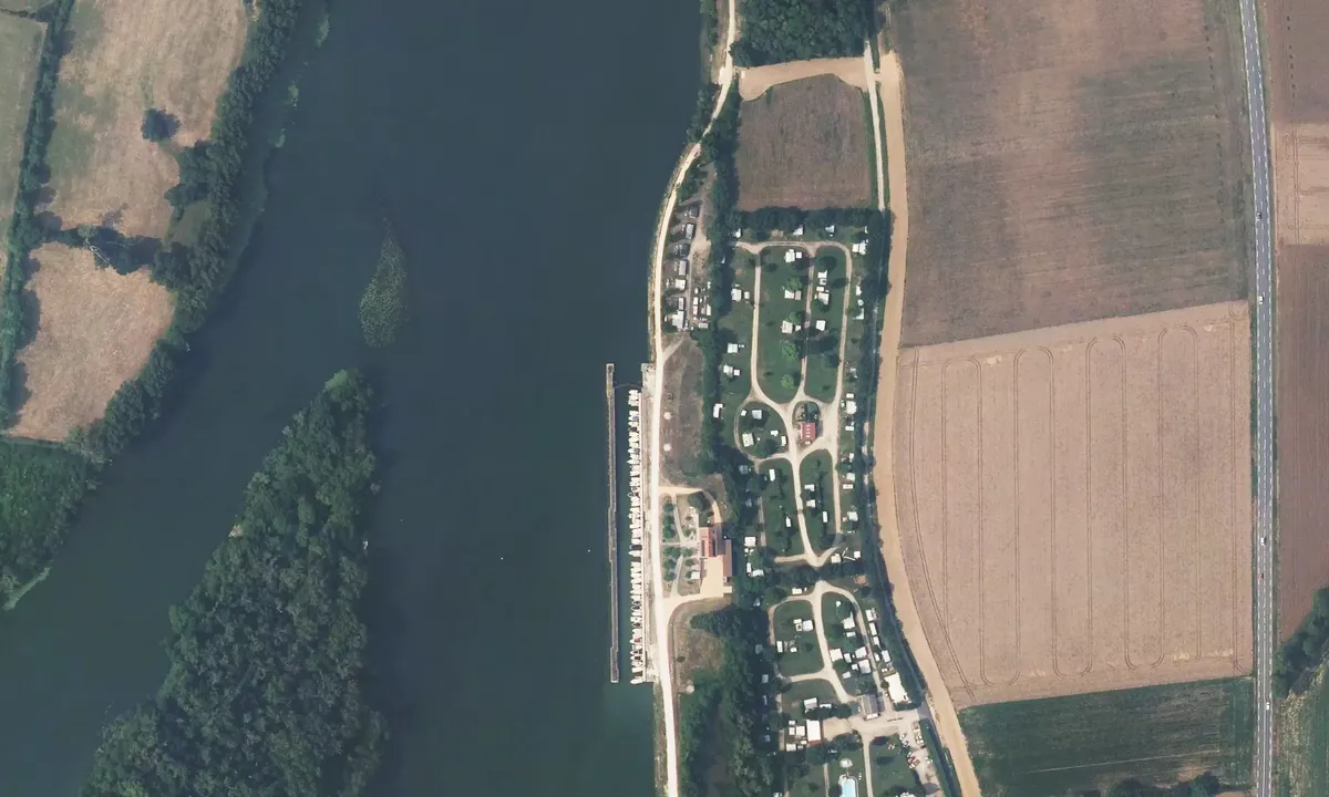 Satelite image of Port Bernalin