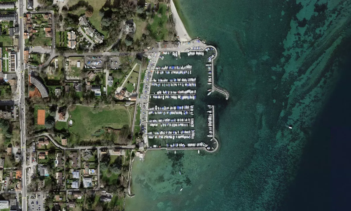 Flyfoto av Port Choiseul