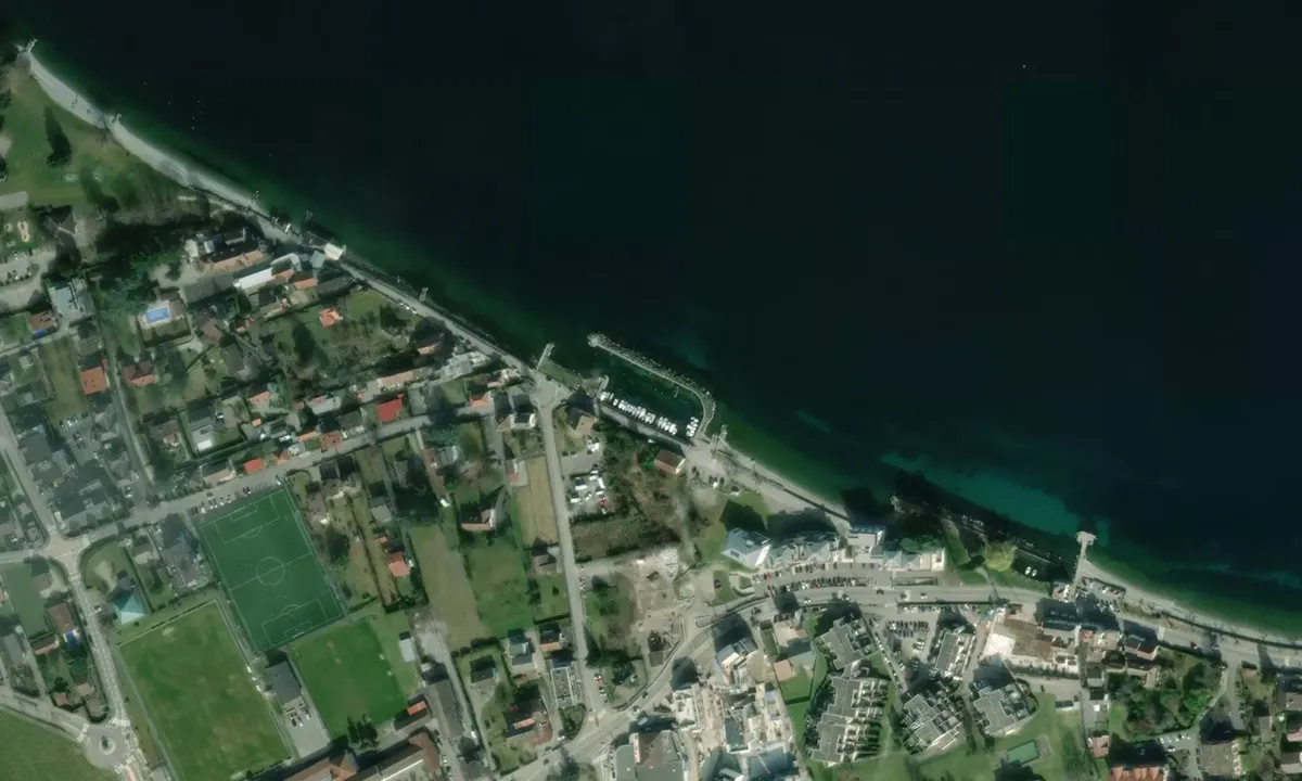 Flyfoto av Port d'Amphion-Publier