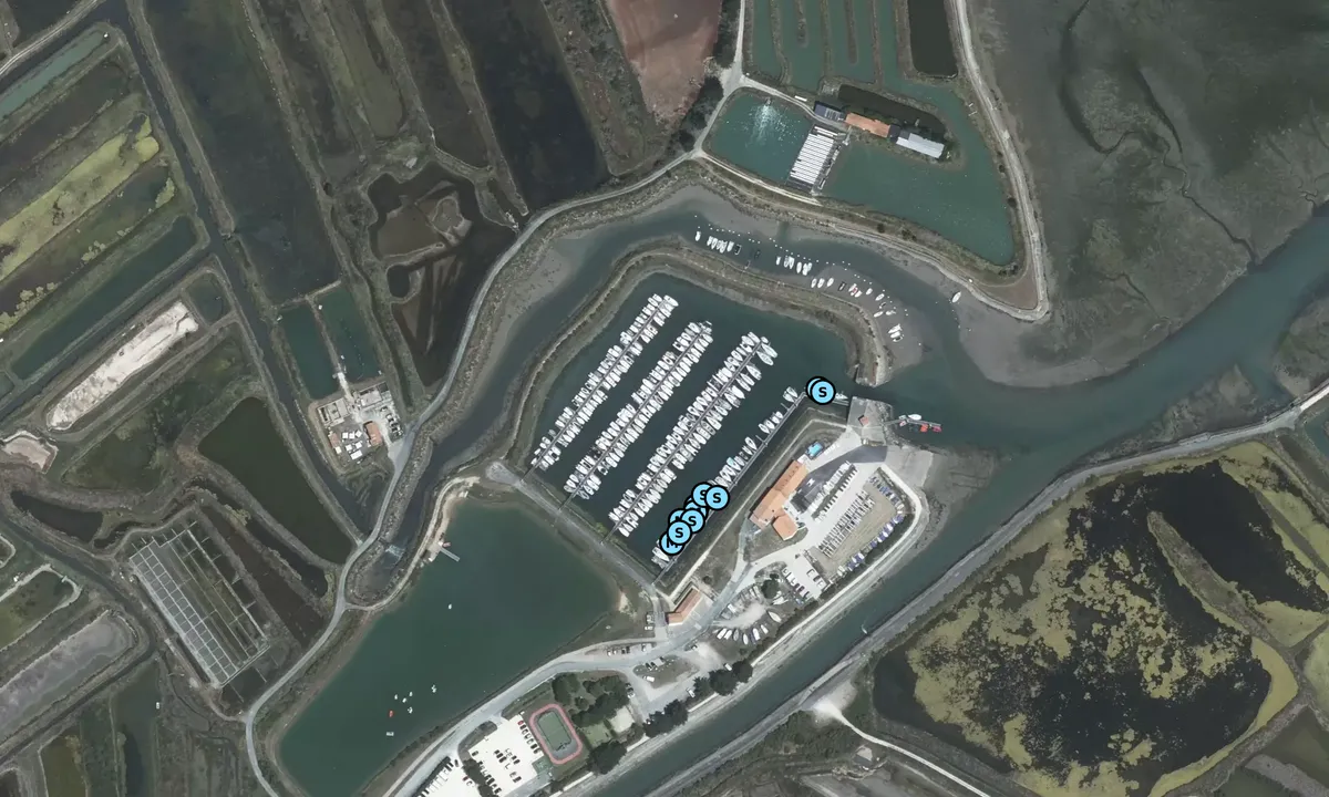 Satelite image of Port d'Ars en Re