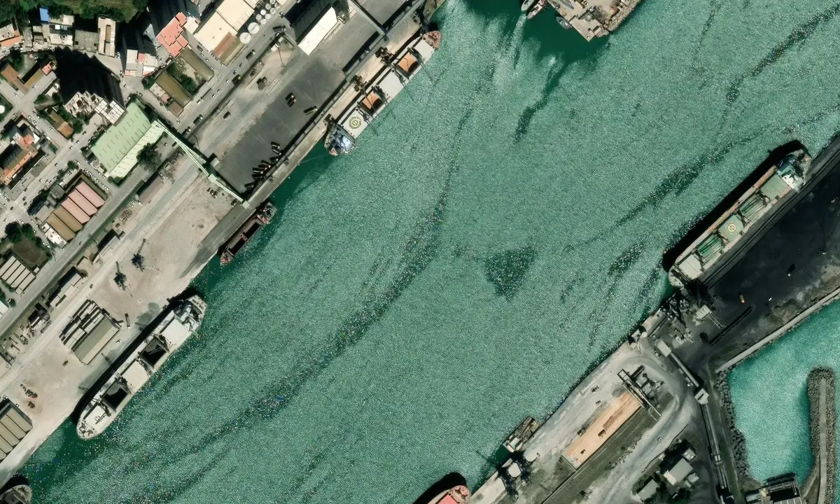 Satelite image of Port de Annaba