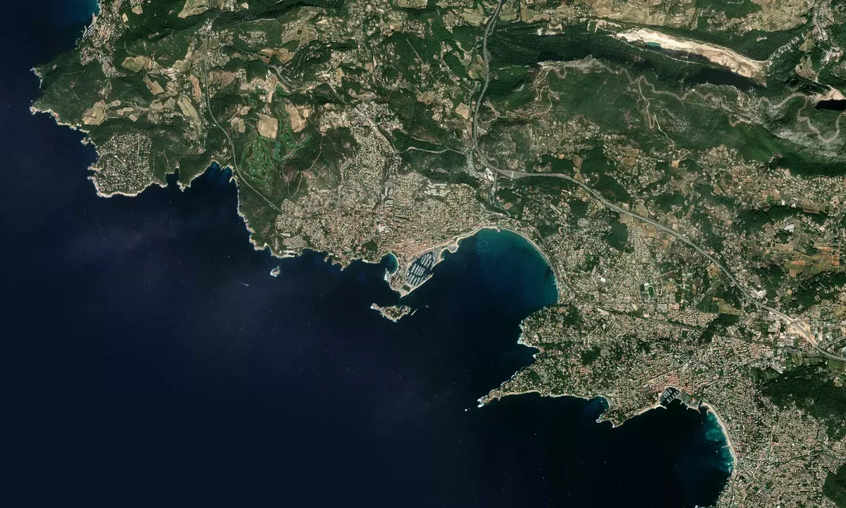 Flyfoto av Port de Bandol