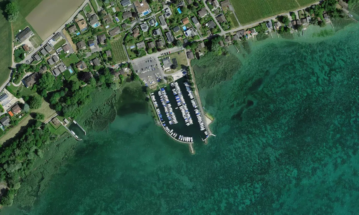 Satelite image of Port de Bevaix