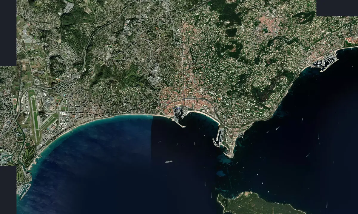 Flyfoto av Port de Cannes - Alpes-Maritimes
