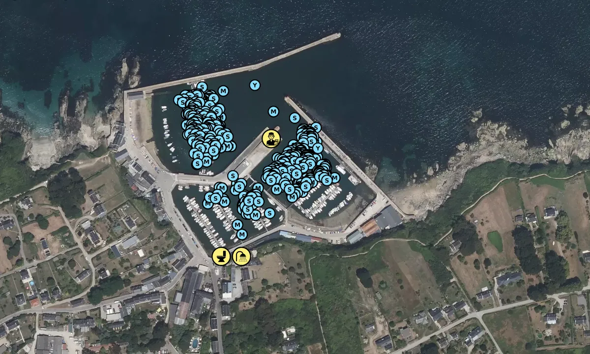 Satelite image of Port de Groix