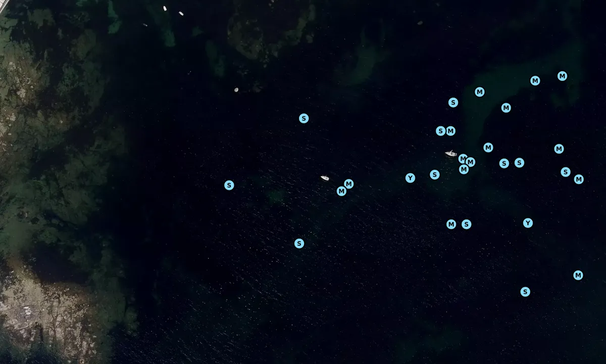 Satelite image of Port de la Croix