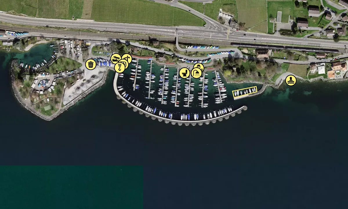 Satelite image of Port de la Pichette
