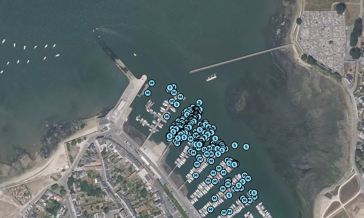 Satelite image of Port de la Pointe