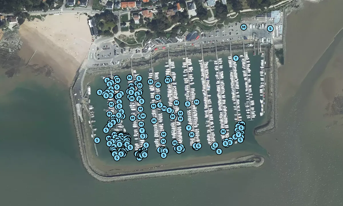 Satelite image of Port de Plaisance de la Pornic