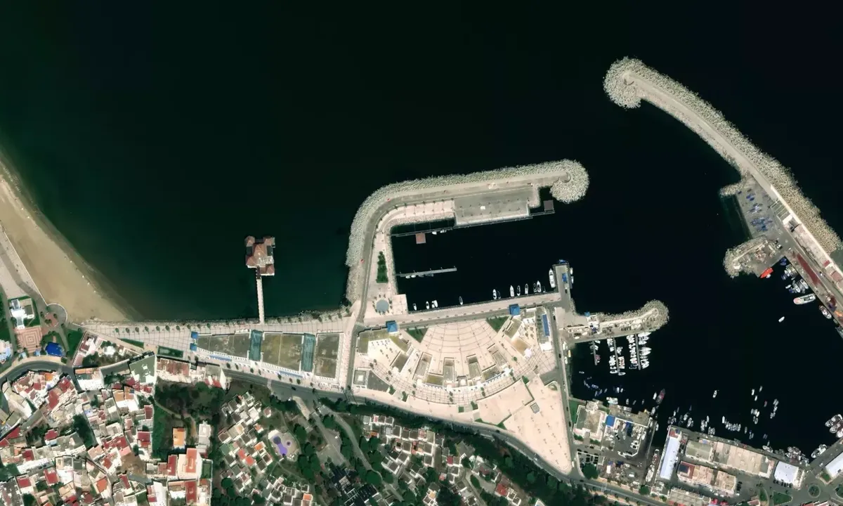 Satelite image of Port de Plaisance M'diq