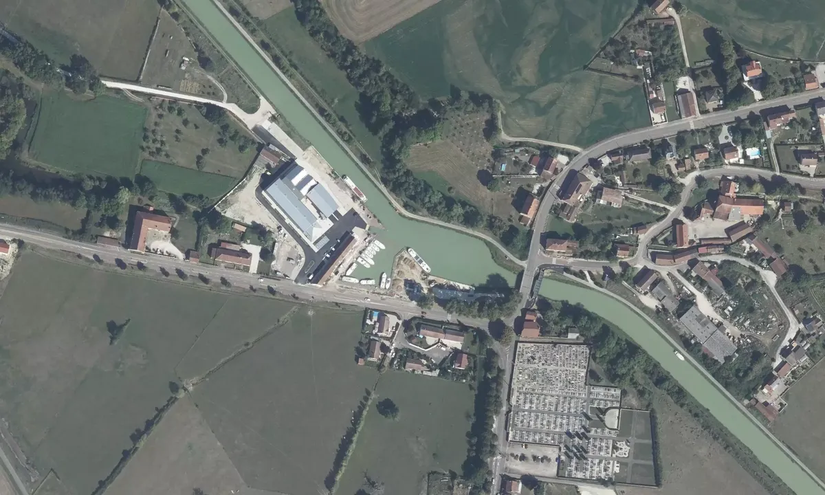 Satelite image of Port de plaisance Venarey