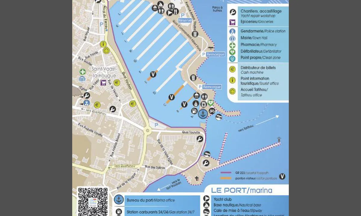 Port de St Vaast la Hougue Marina