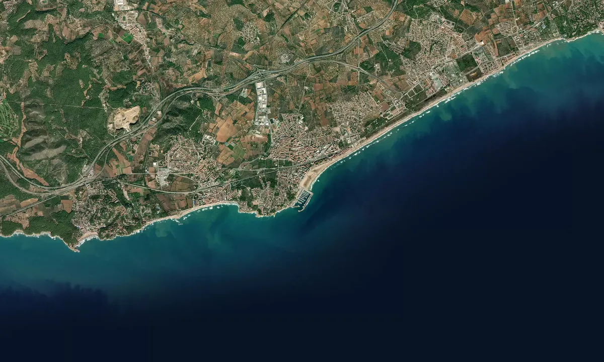 Flyfoto av Port de Torredembarra
