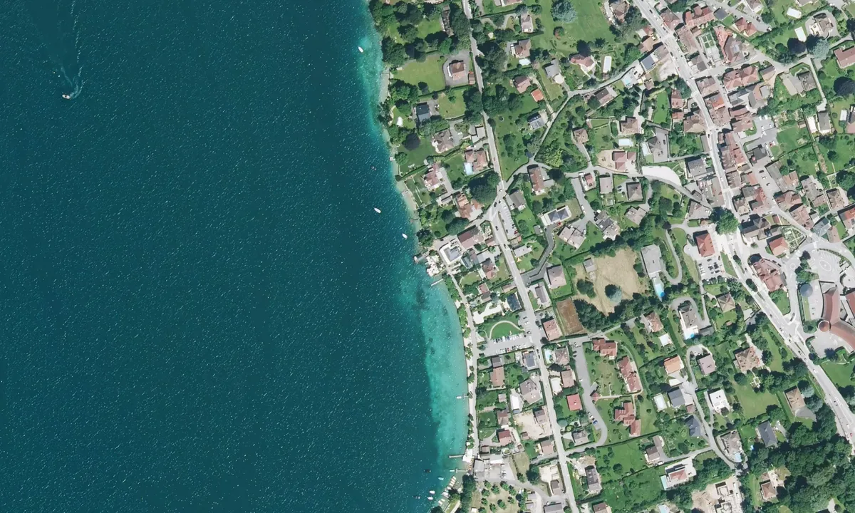 Flyfoto av Port de Veyrier-du-Lac