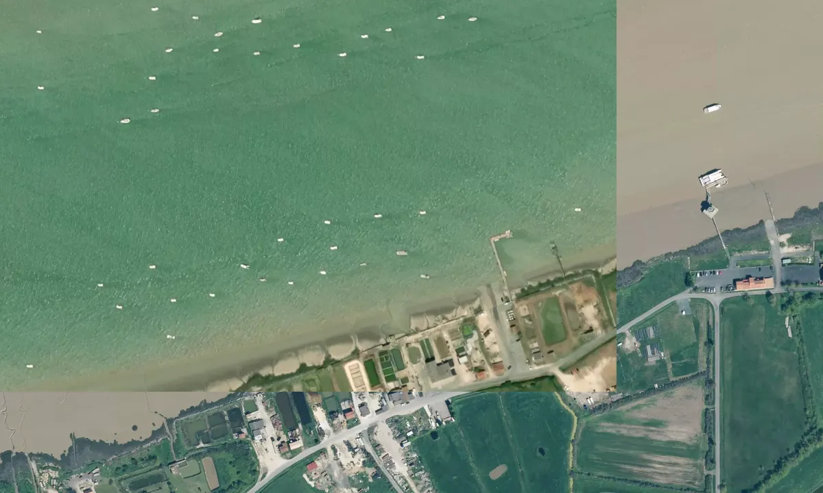 Flyfoto av Port-des-Barques