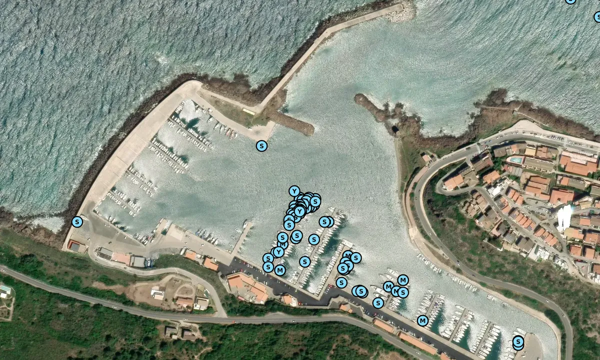 Satelite image of Port di Castelsardo