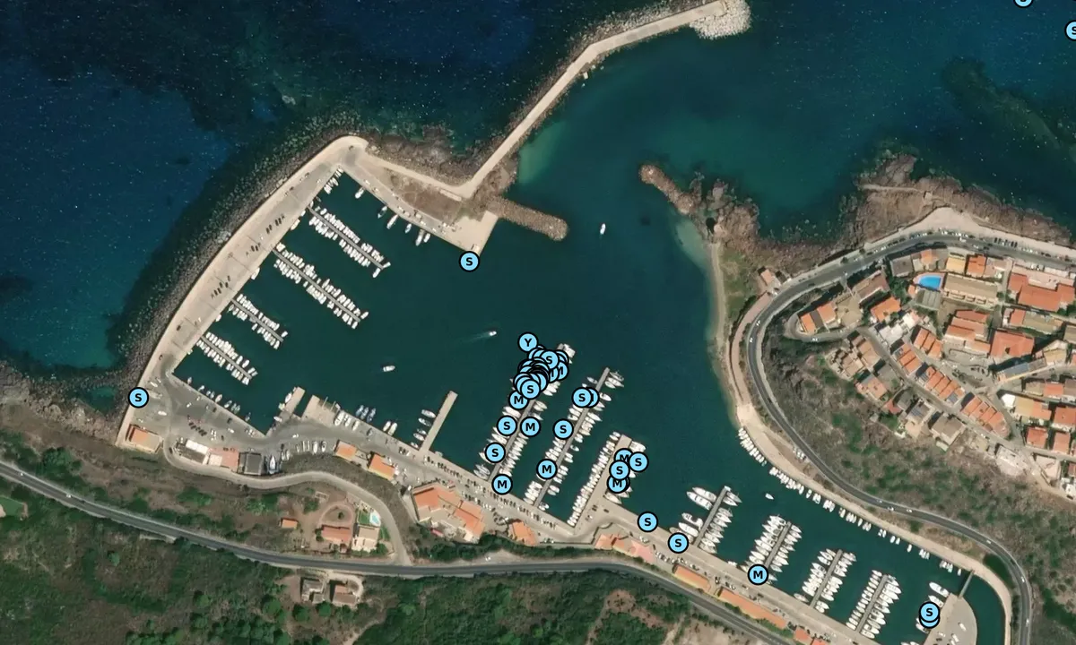 Flyfoto av Port di Castelsardo