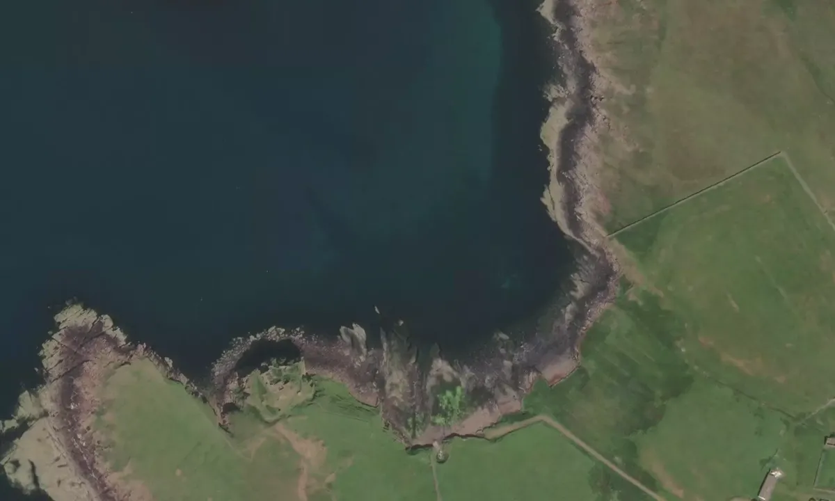 Flyfoto av Port Duntulm, Isle of Skye