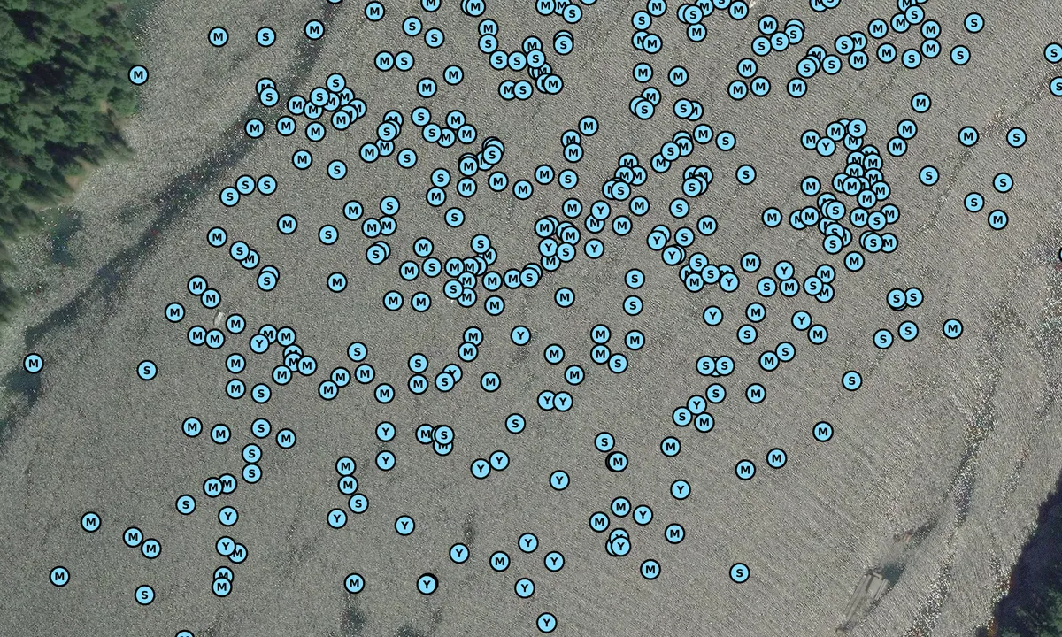 Satelite image of Port Graves Bay