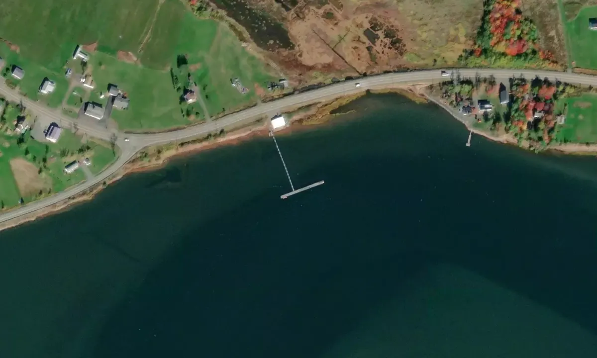 Satelite image of Port Howe Marina 1