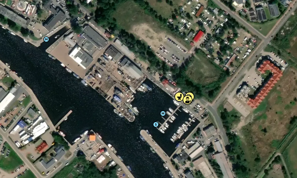 Satelite image of Port Jachtowy Darłowo