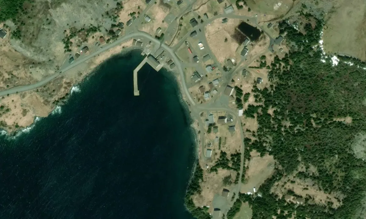 Satelite image of Port Kirwin