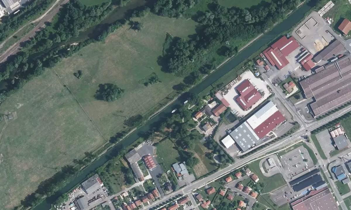Satelite image of Port La Vinaigreie