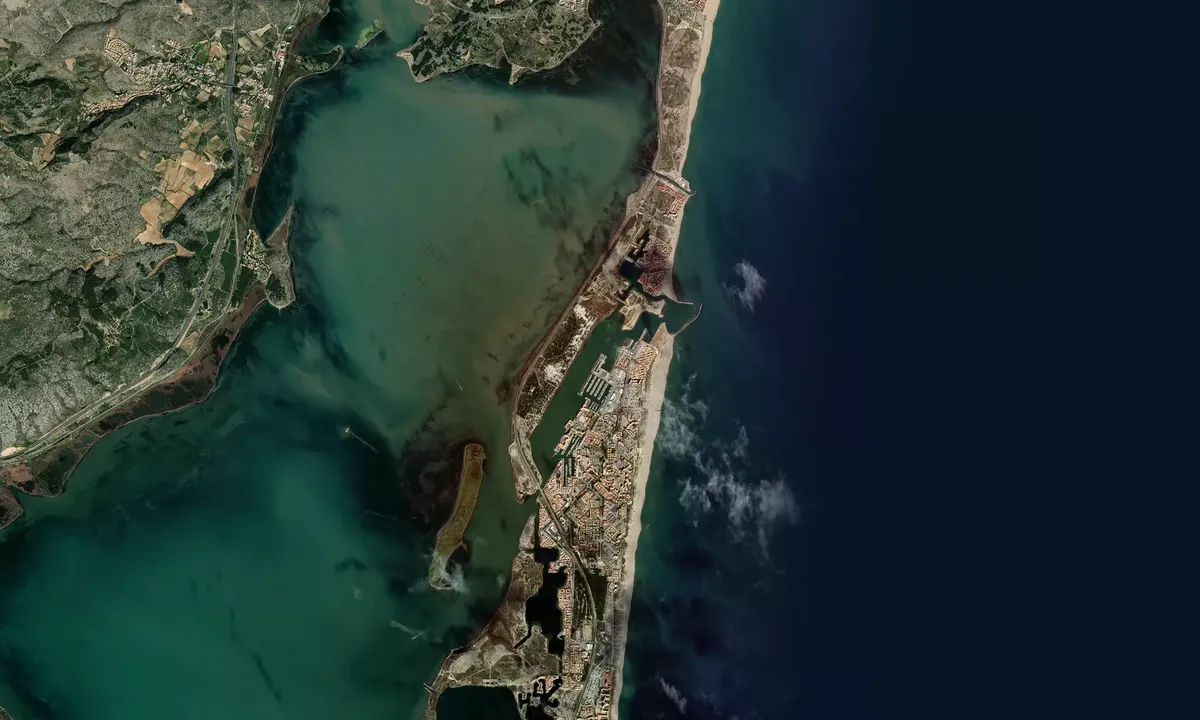Flyfoto av Port Leucate - Aude