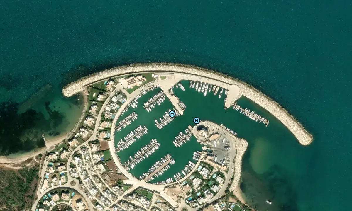 Satelite image of Port Marina de Gammarth