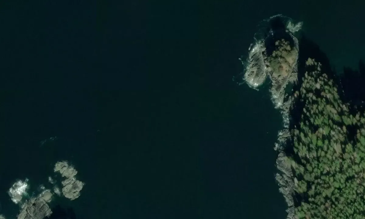 Satelite image of Port Mary