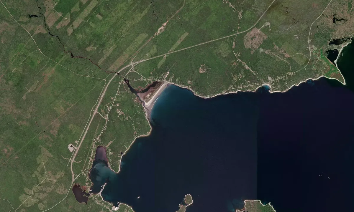 Flyfoto av Port Mouton - North