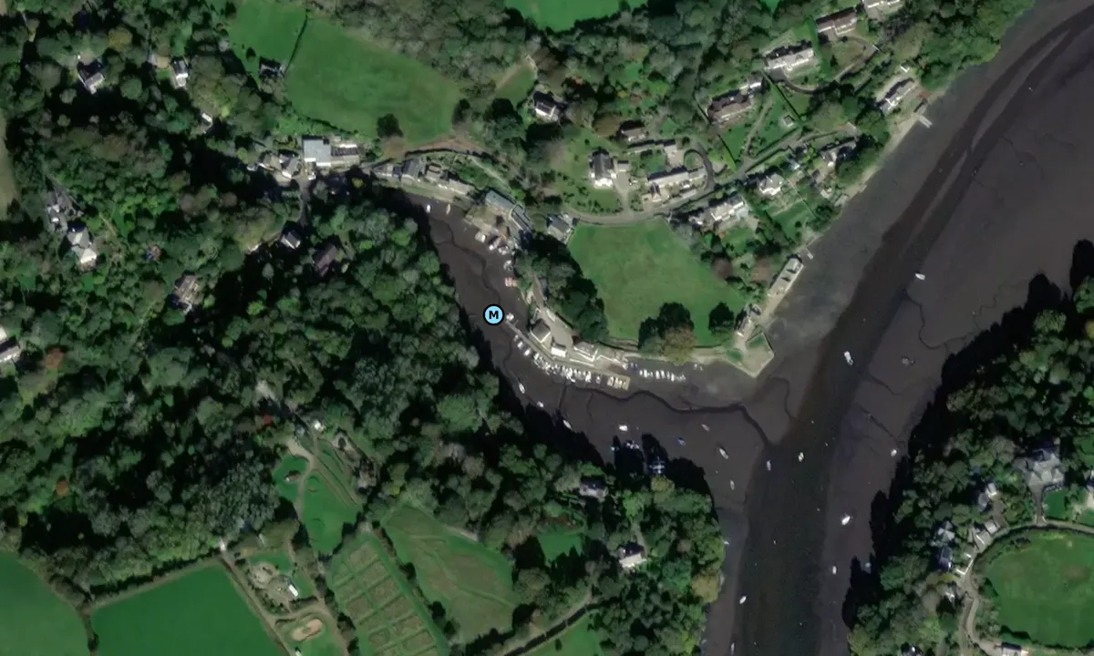 Satelite image of Port Navas Yacht Club