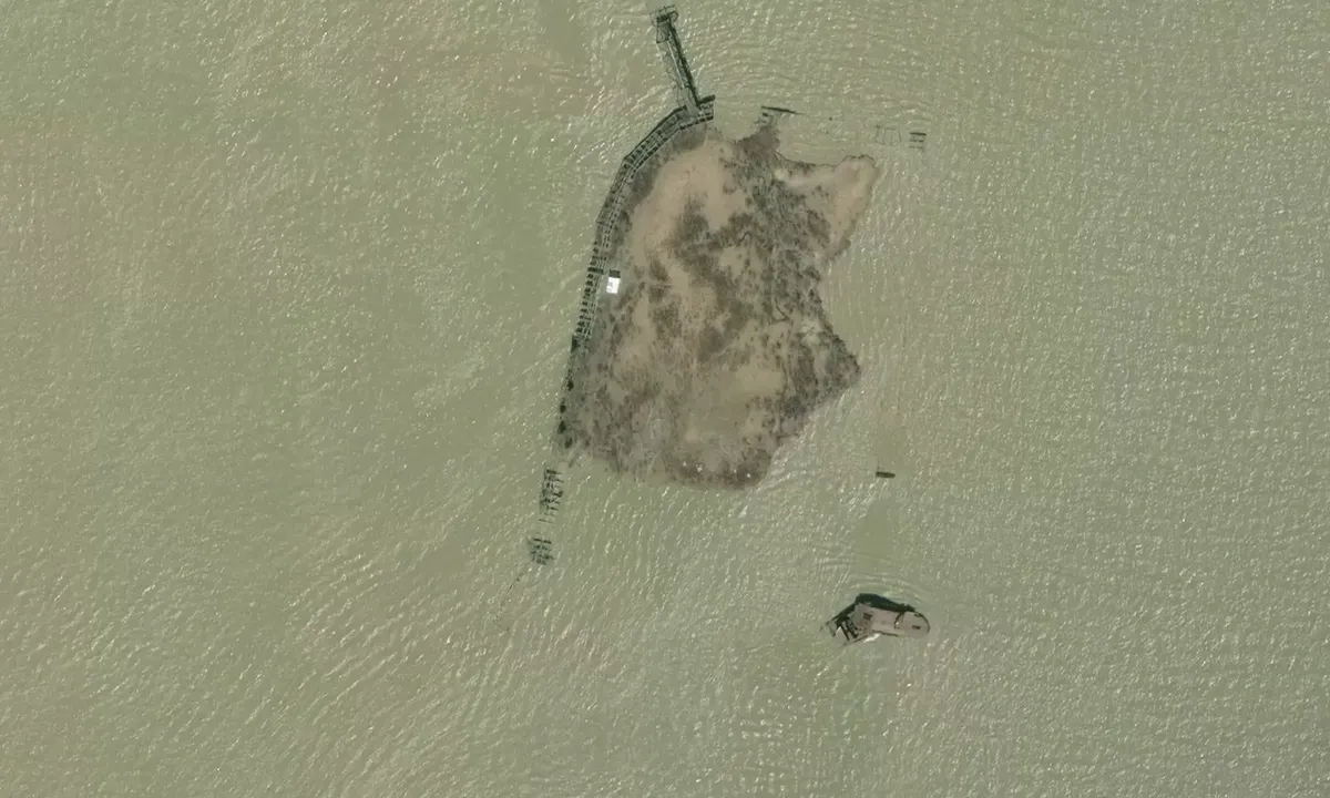 Satelite image of Port Nelson 1