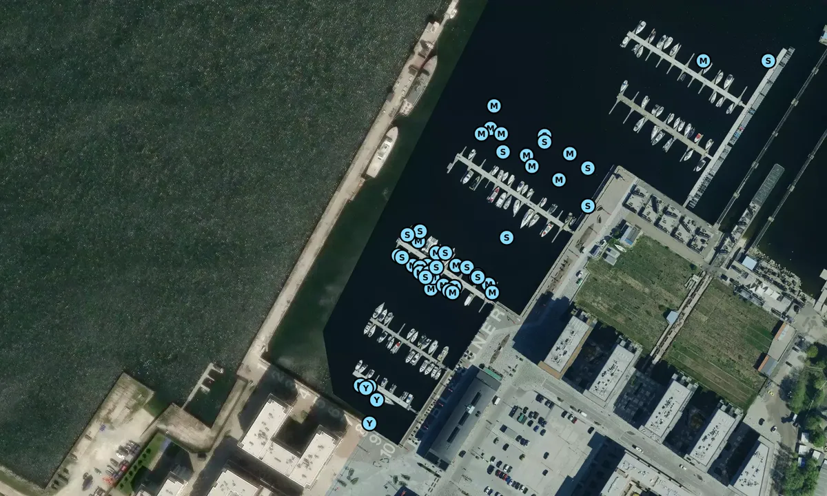 Satelite image of Port Noblessner - Tallinn