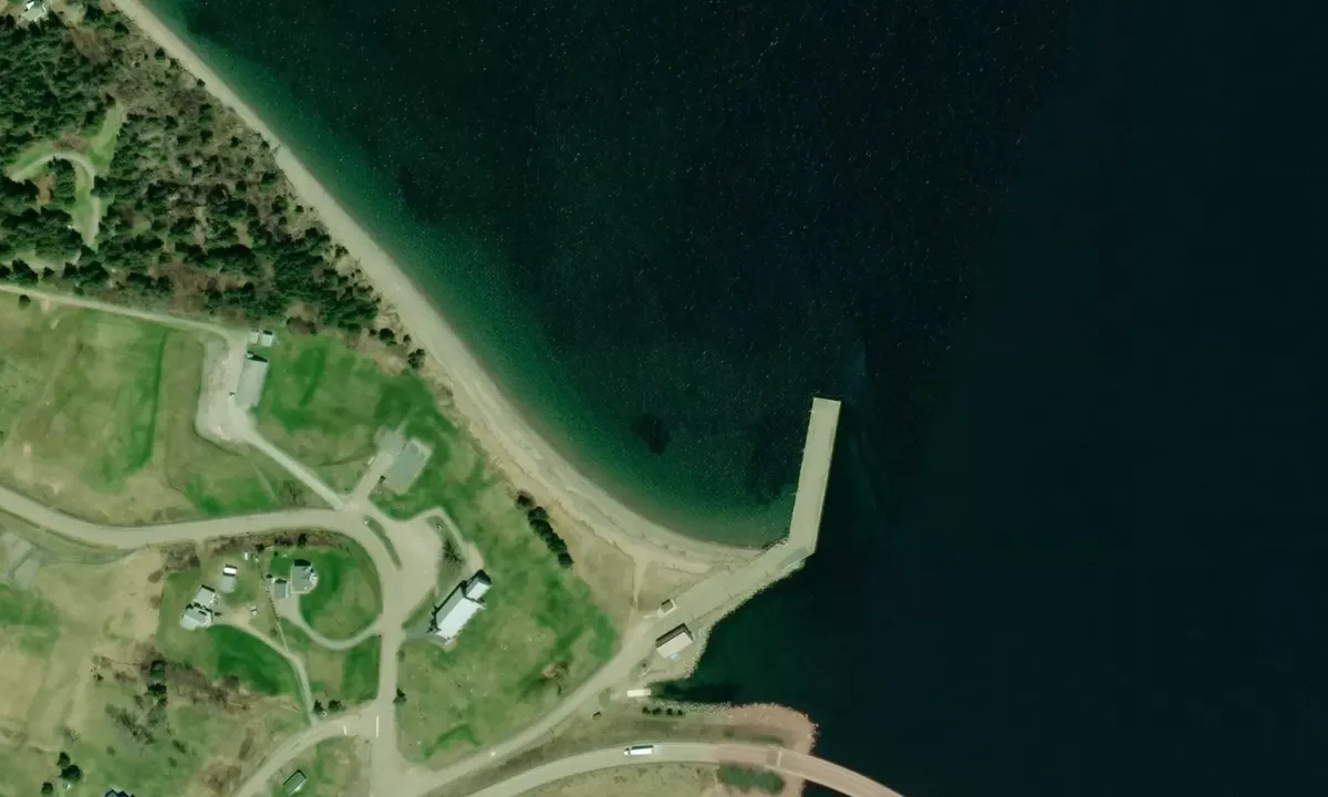 Satelite image of Port of Iona