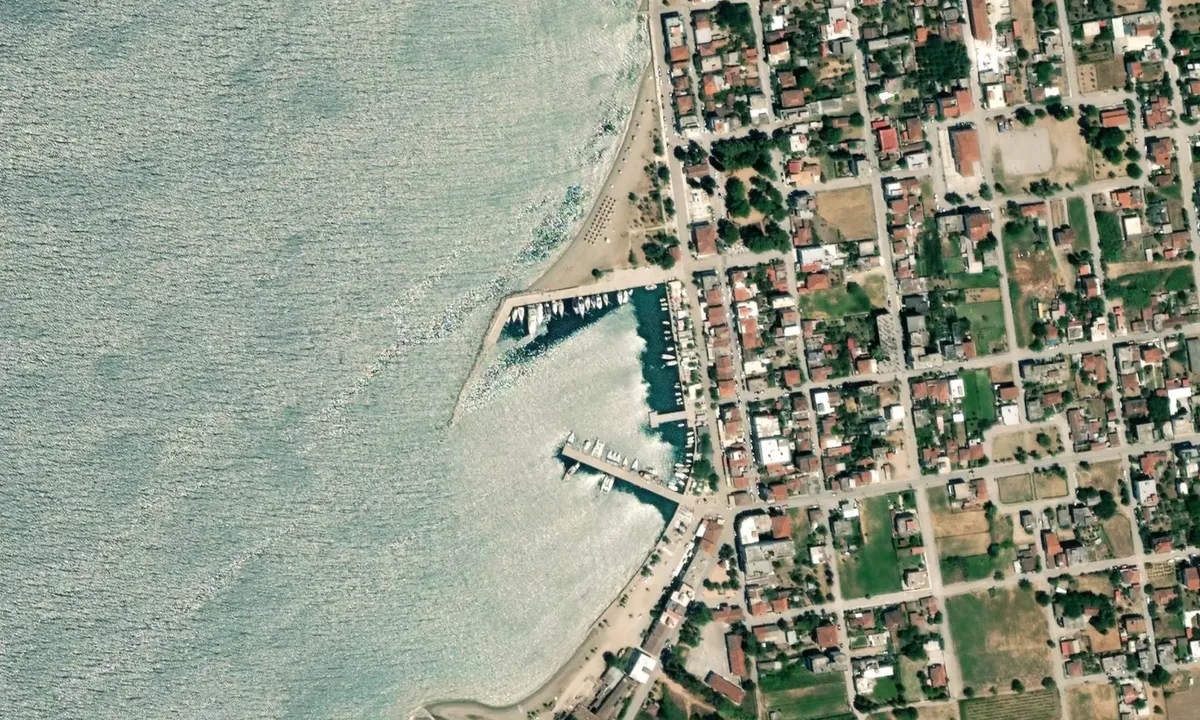 Flyfoto av Port Orei