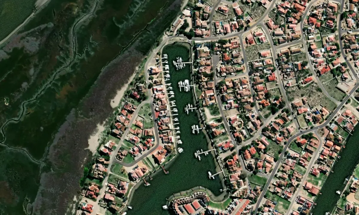 Satelite image of Port Owen Marina