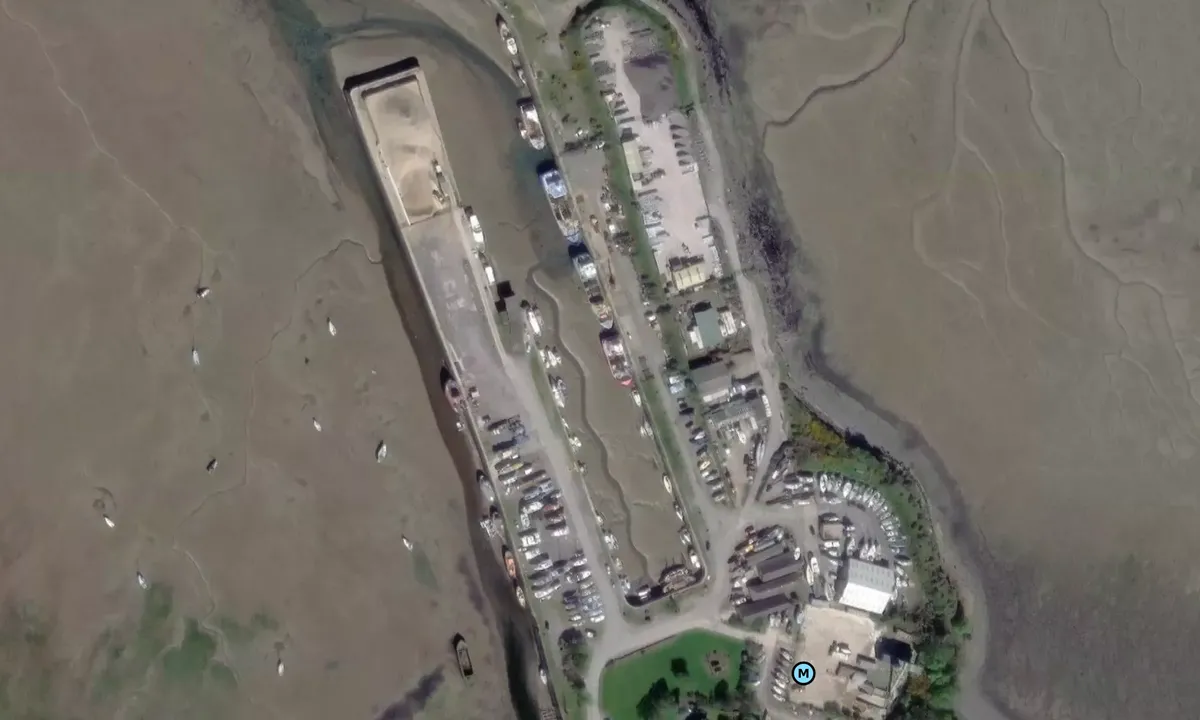 Satelite image of Port Penrhyn