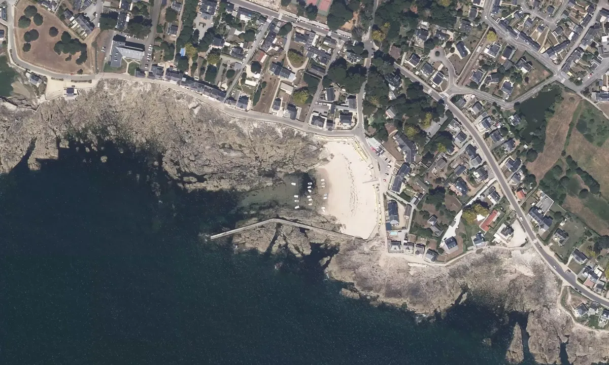 Satelite image of Port Saint-Michel