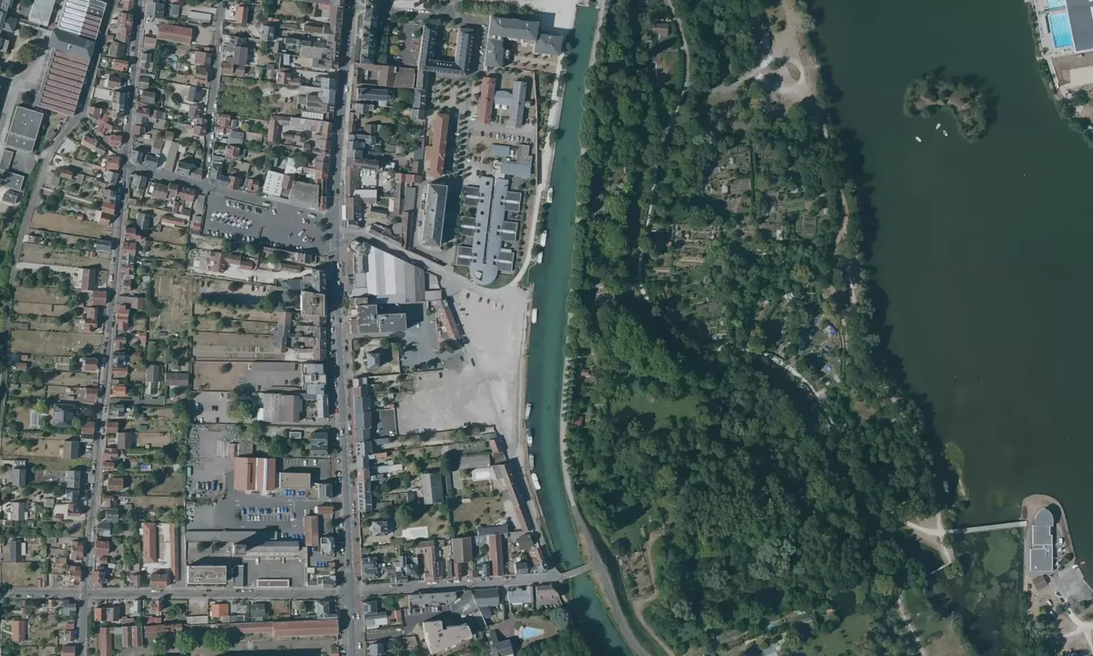 Flyfoto av Port Saint-Roch