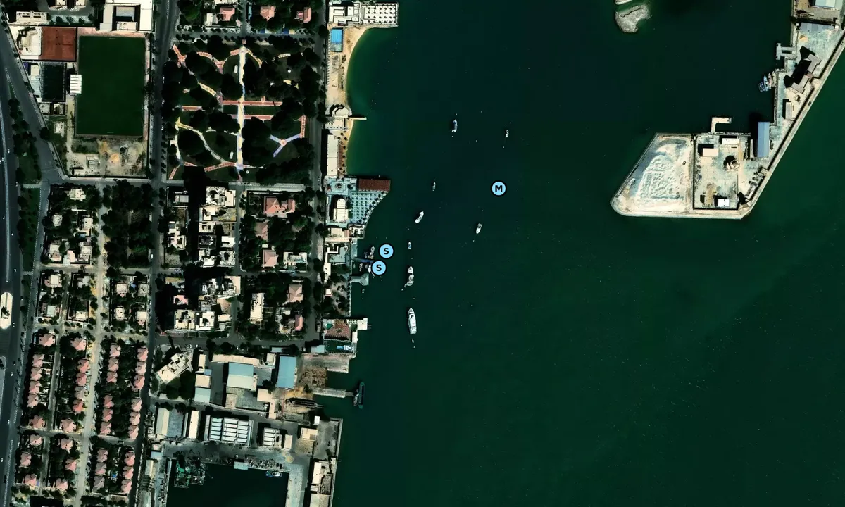 Satelite image of Port Tewfik