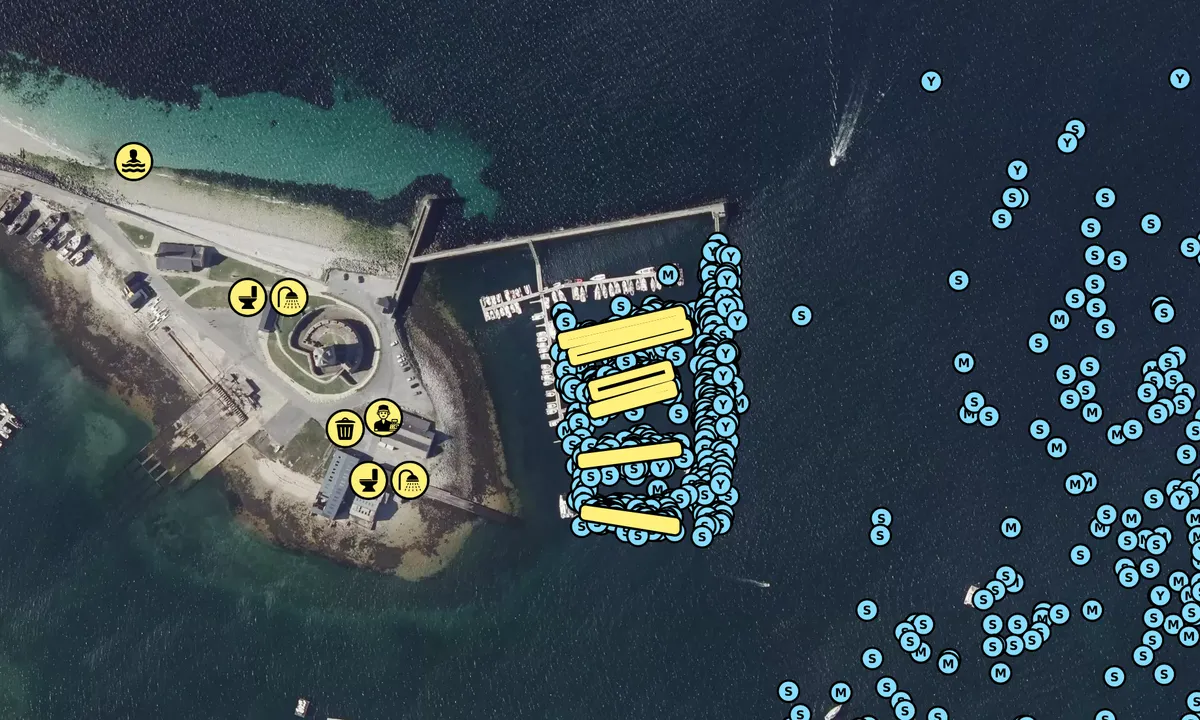 Satelite image of Port Vauban - Port de Camaret