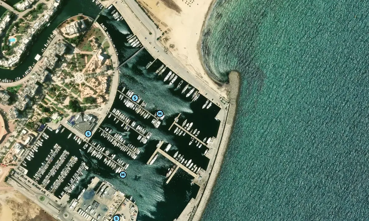 Satelite image of Port Yasmine