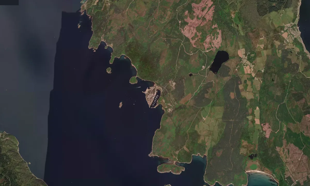 Flyfoto av Portavadie Marina - Tighnabruaich