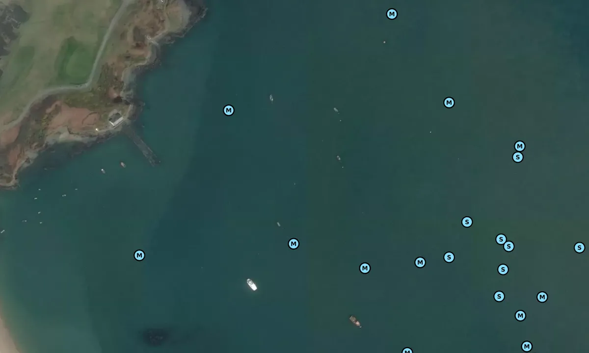 Satelite image of Porth Dinllaen - Porthdinllaen