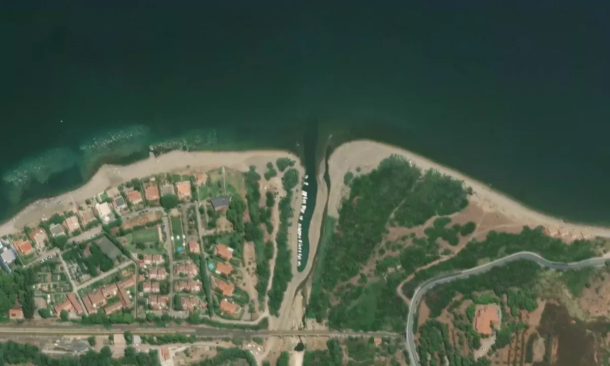 Satelite image of Porticciolo Costa Turchina - Associazione A.R.C.A