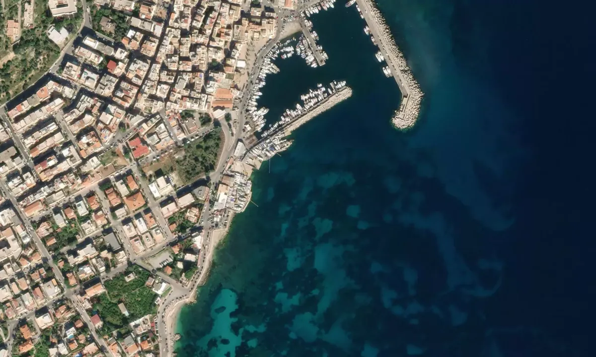 Flyfoto av Porticello - Santa Flavia