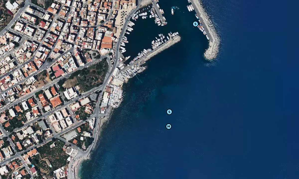 Satelite image of Porticello - Santa Flavia