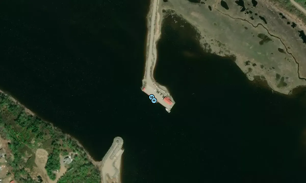 Satelite image of Portneuf Sur Mer
