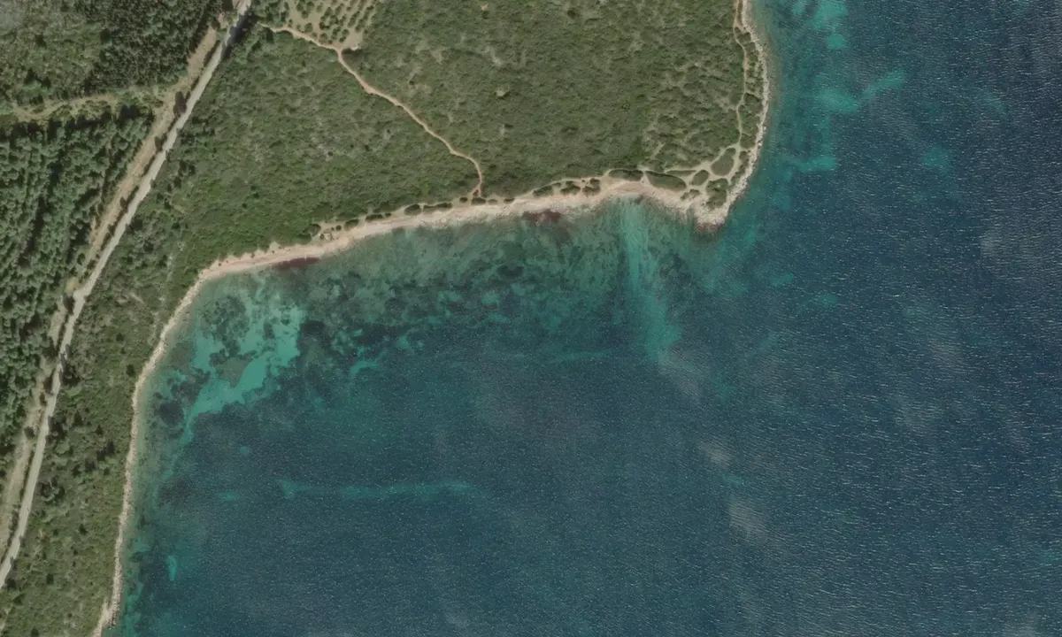 Flyfoto av Porto Conte Ovest